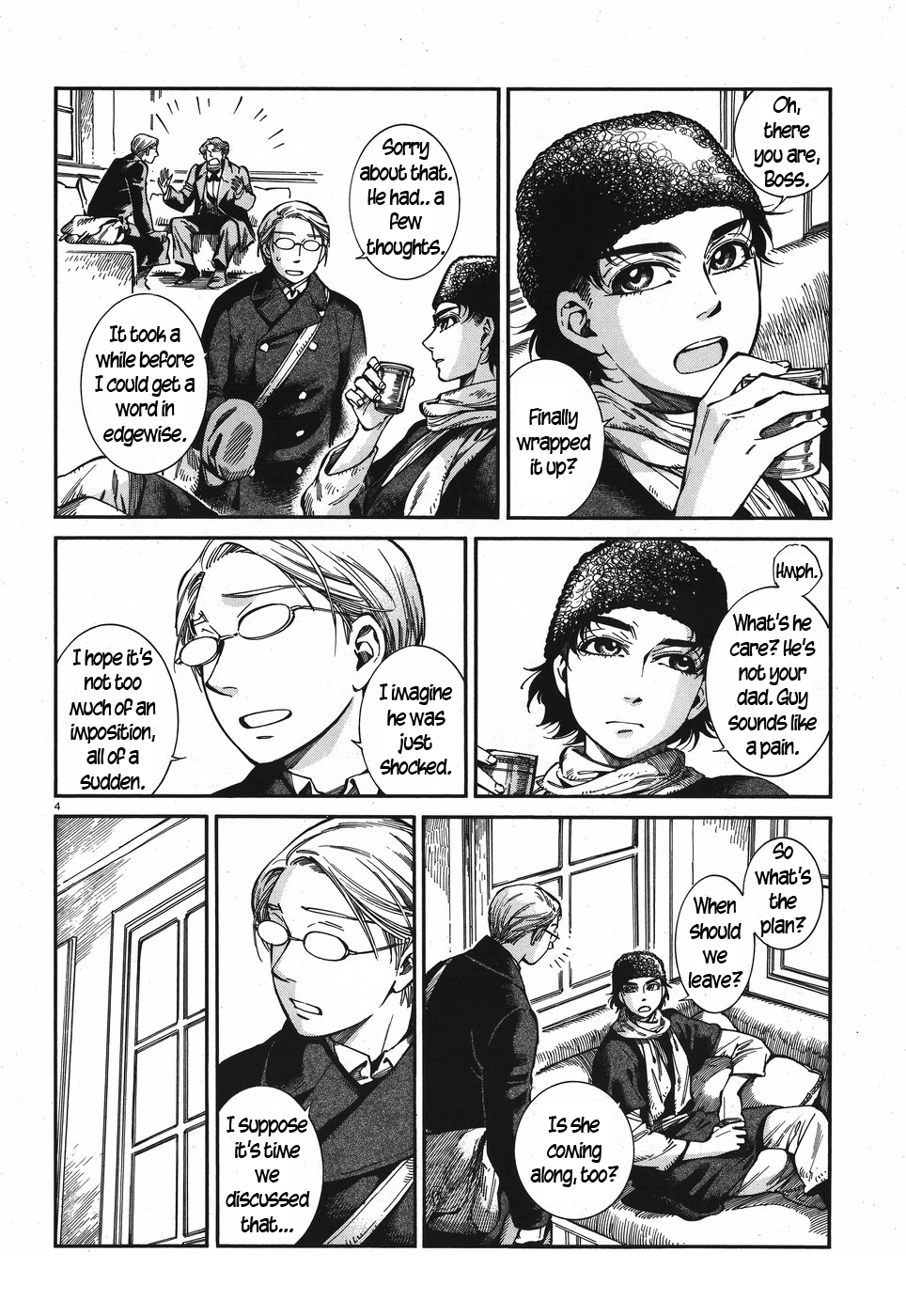 Otoyomegatari Chapter 72 page 4 - Chapter 72: Vows