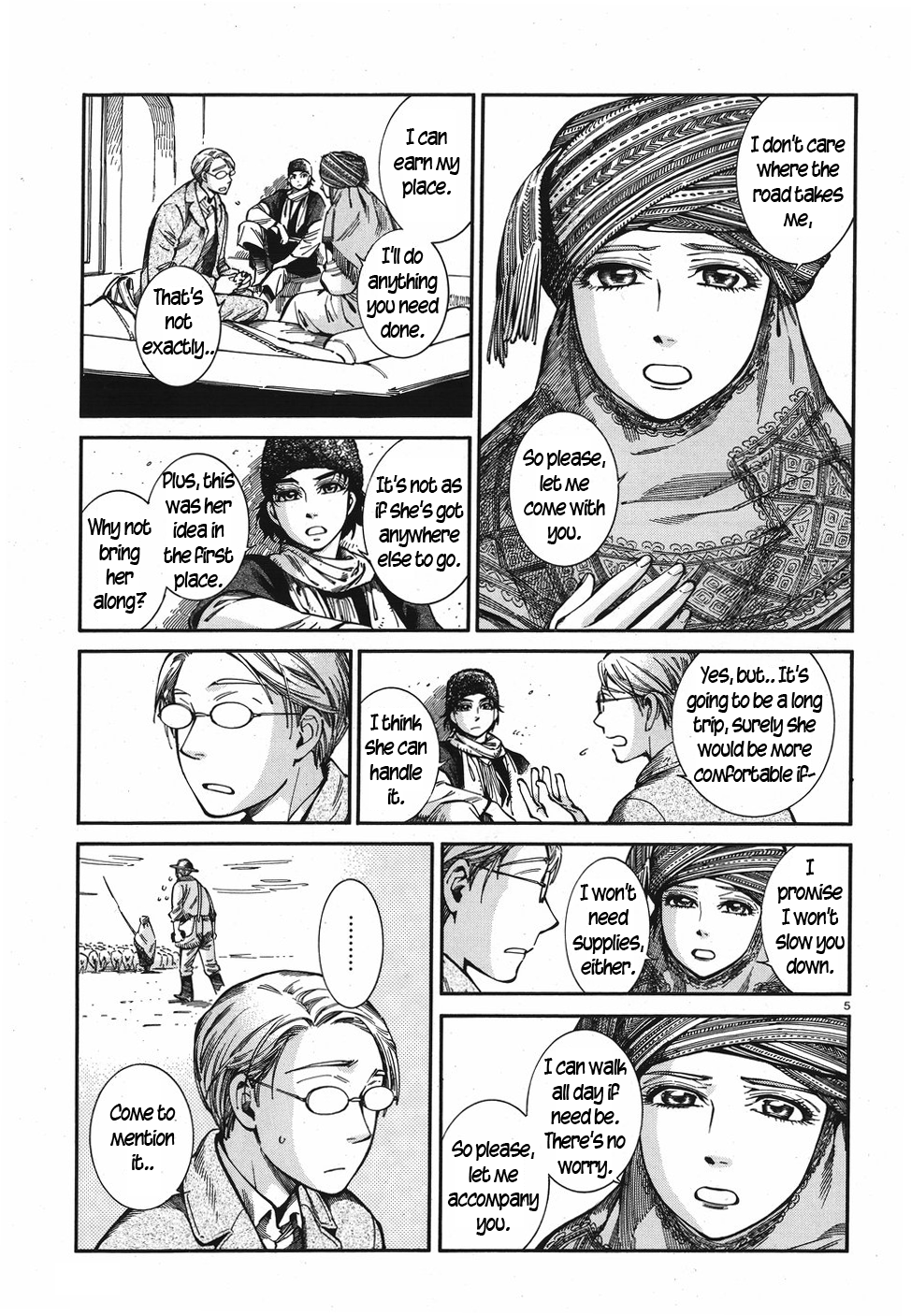 Otoyomegatari Chapter 72 page 5 - Chapter 72: Vows