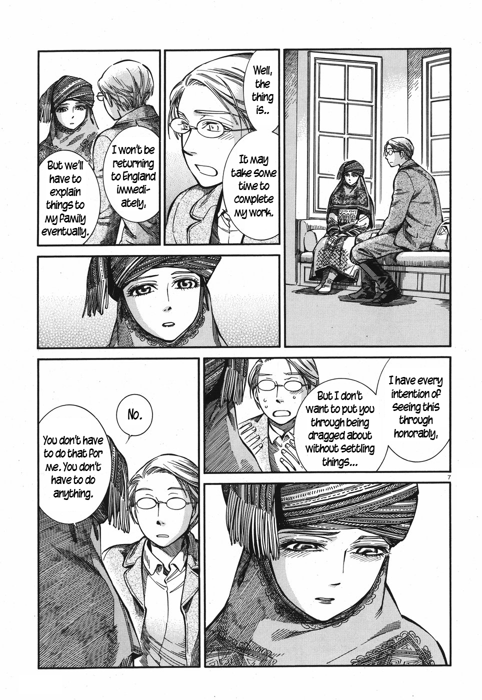 Otoyomegatari Chapter 72 page 7 - Chapter 72: Vows