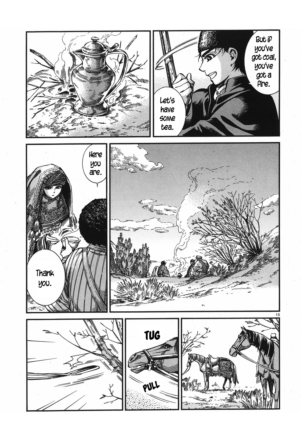 Otoyomegatari Chapter 75 page 14 - Chapter 75: Going South