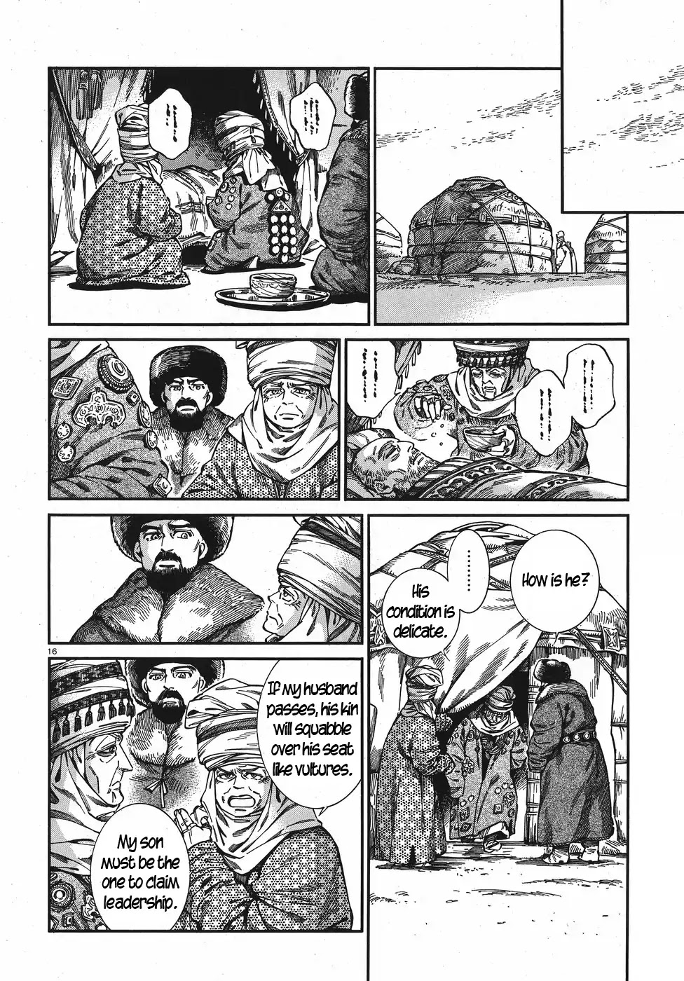 Otoyomegatari Chapter 76 page 16 - Chapter 76: The Watch
