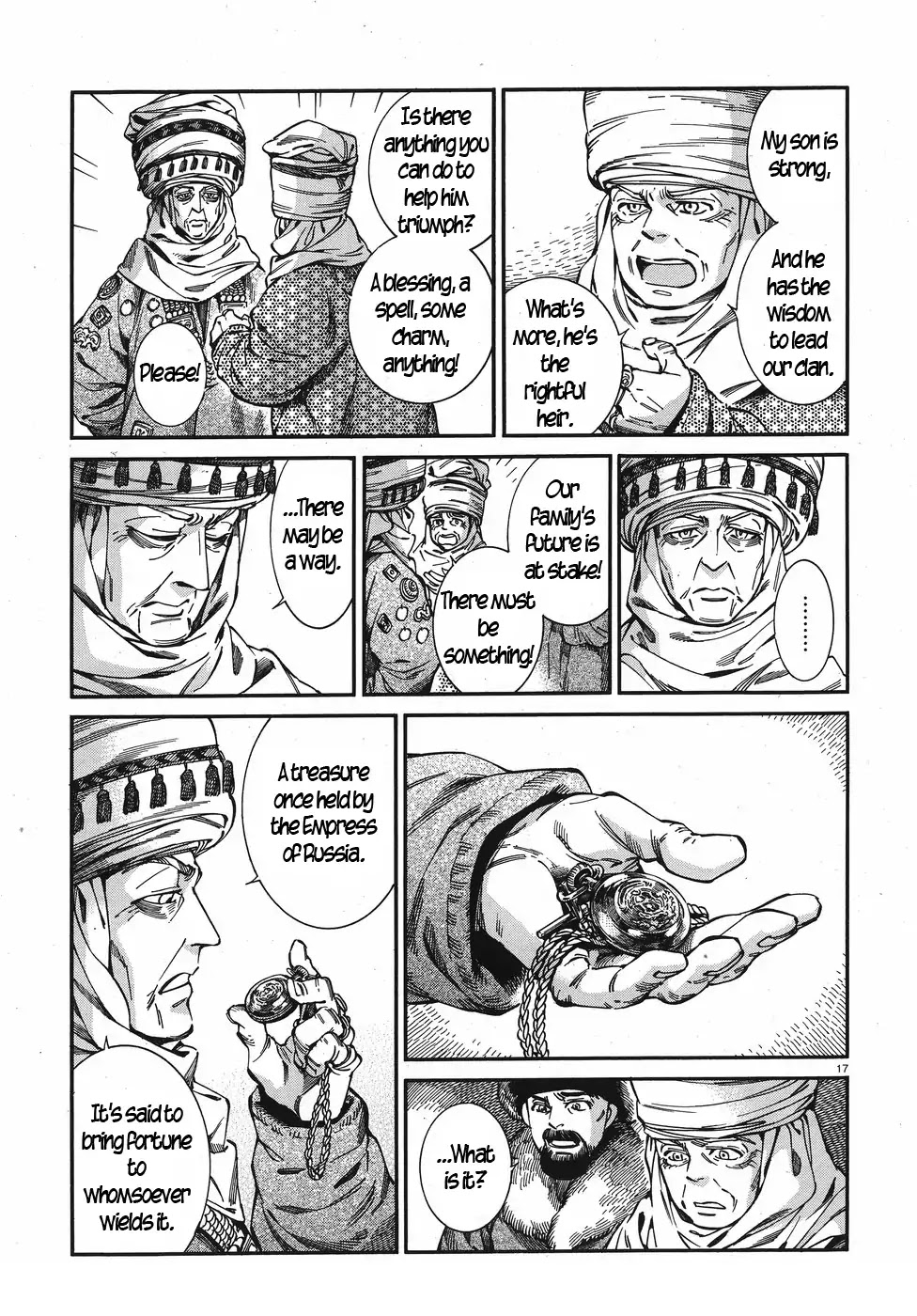 Otoyomegatari Chapter 76 page 17 - Chapter 76: The Watch