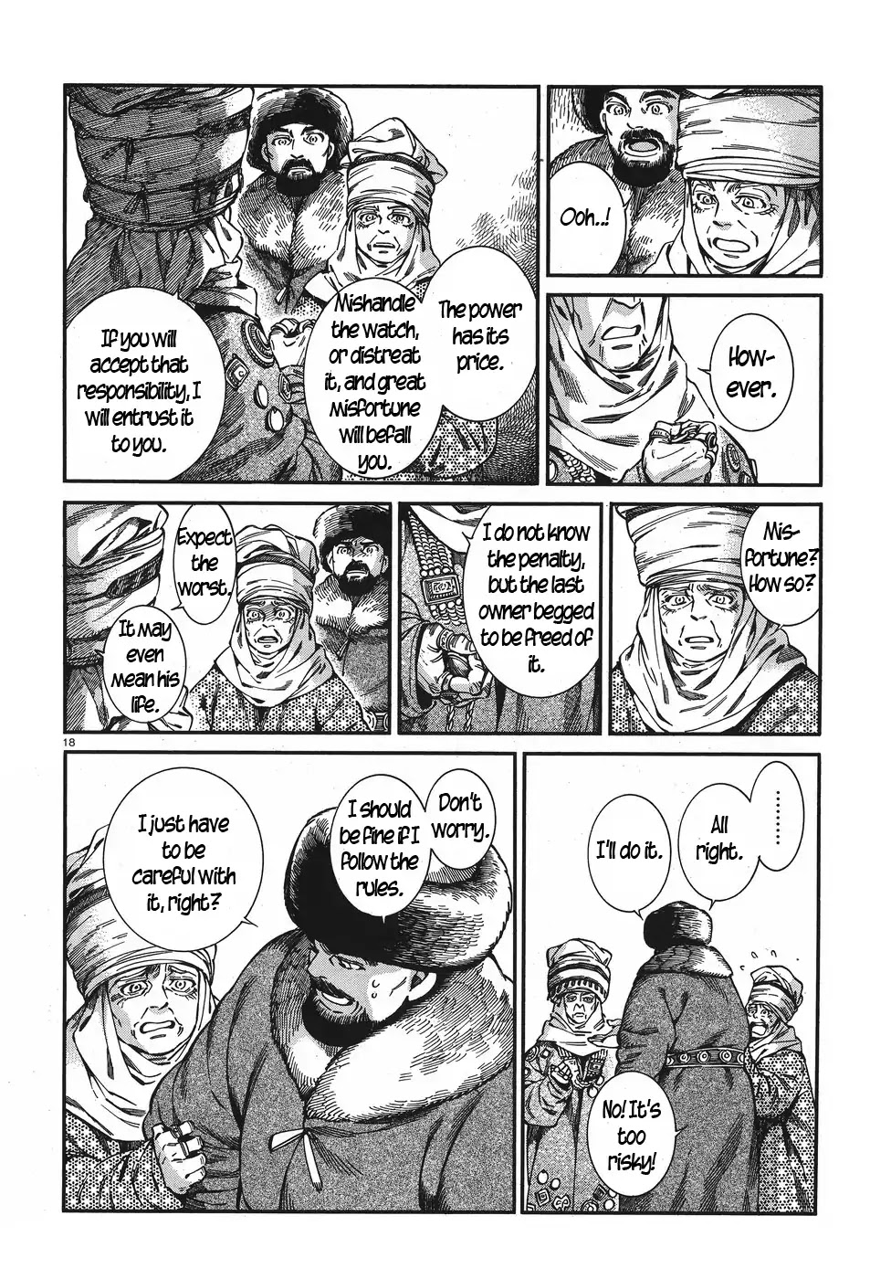 Otoyomegatari Chapter 76 page 18 - Chapter 76: The Watch