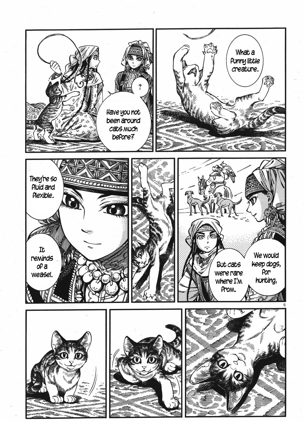 Otoyomegatari Chapter 78 page 5 - Chapter 78: Samsa