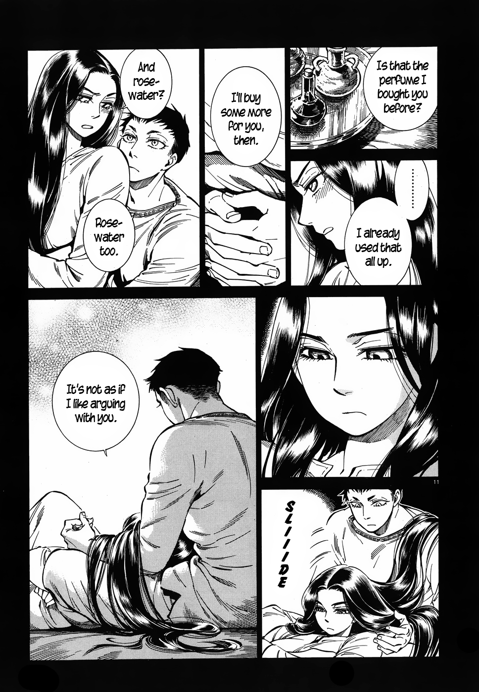 Otoyomegatari Chapter 79 page 11 - Chapter 79: Hair