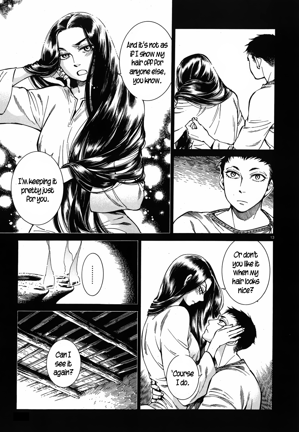 Otoyomegatari Chapter 79 page 13 - Chapter 79: Hair