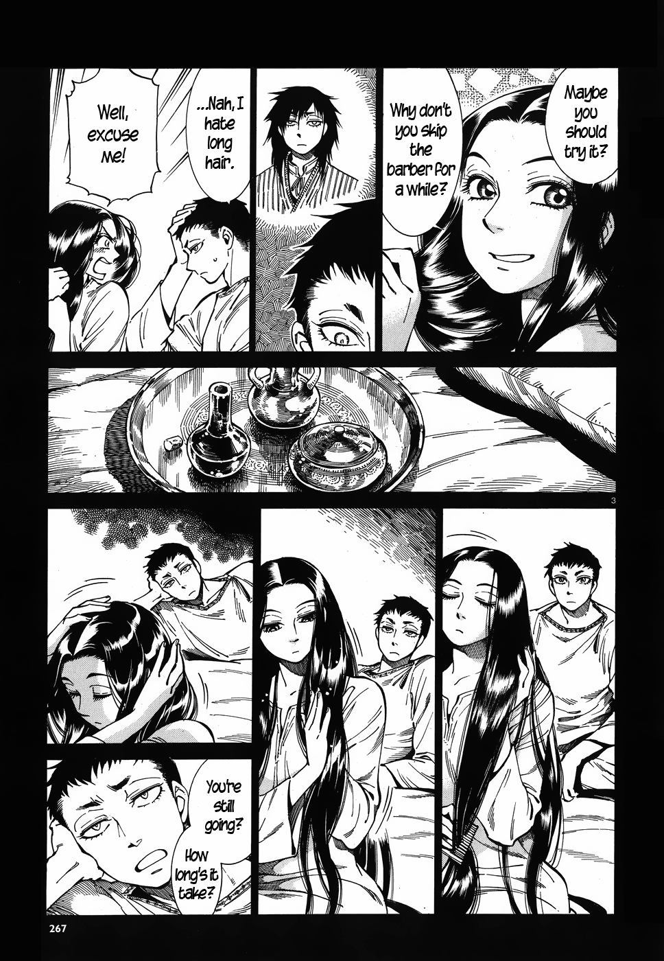 Otoyomegatari Chapter 79 page 3 - Chapter 79: Hair