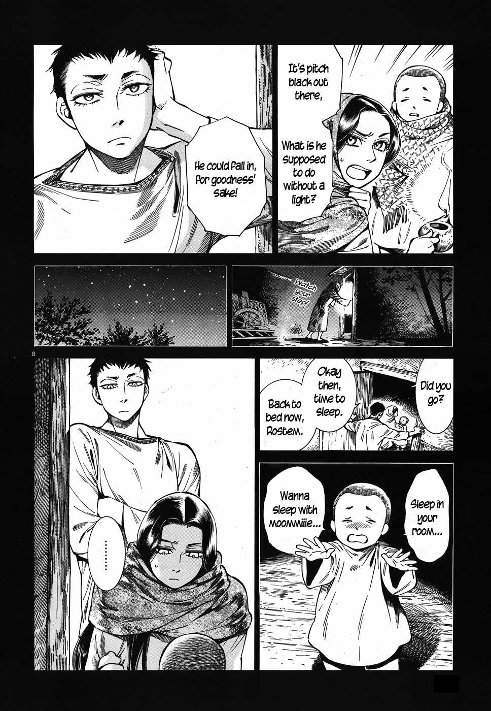 Otoyomegatari Chapter 79 page 8 - Chapter 79: Hair