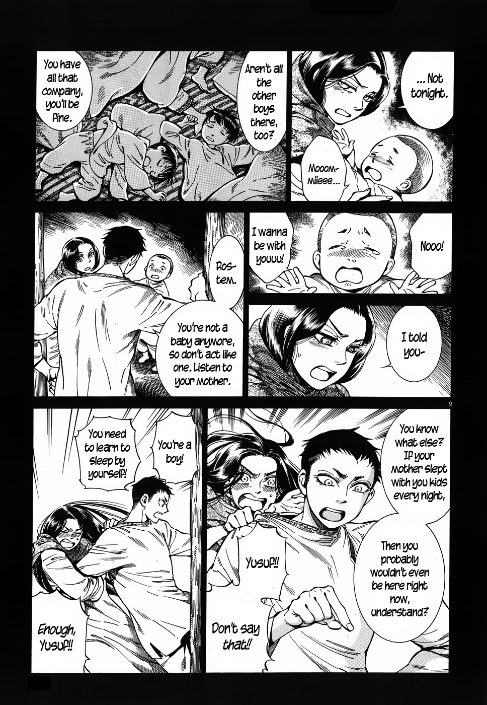 Otoyomegatari Chapter 79 page 9 - Chapter 79: Hair