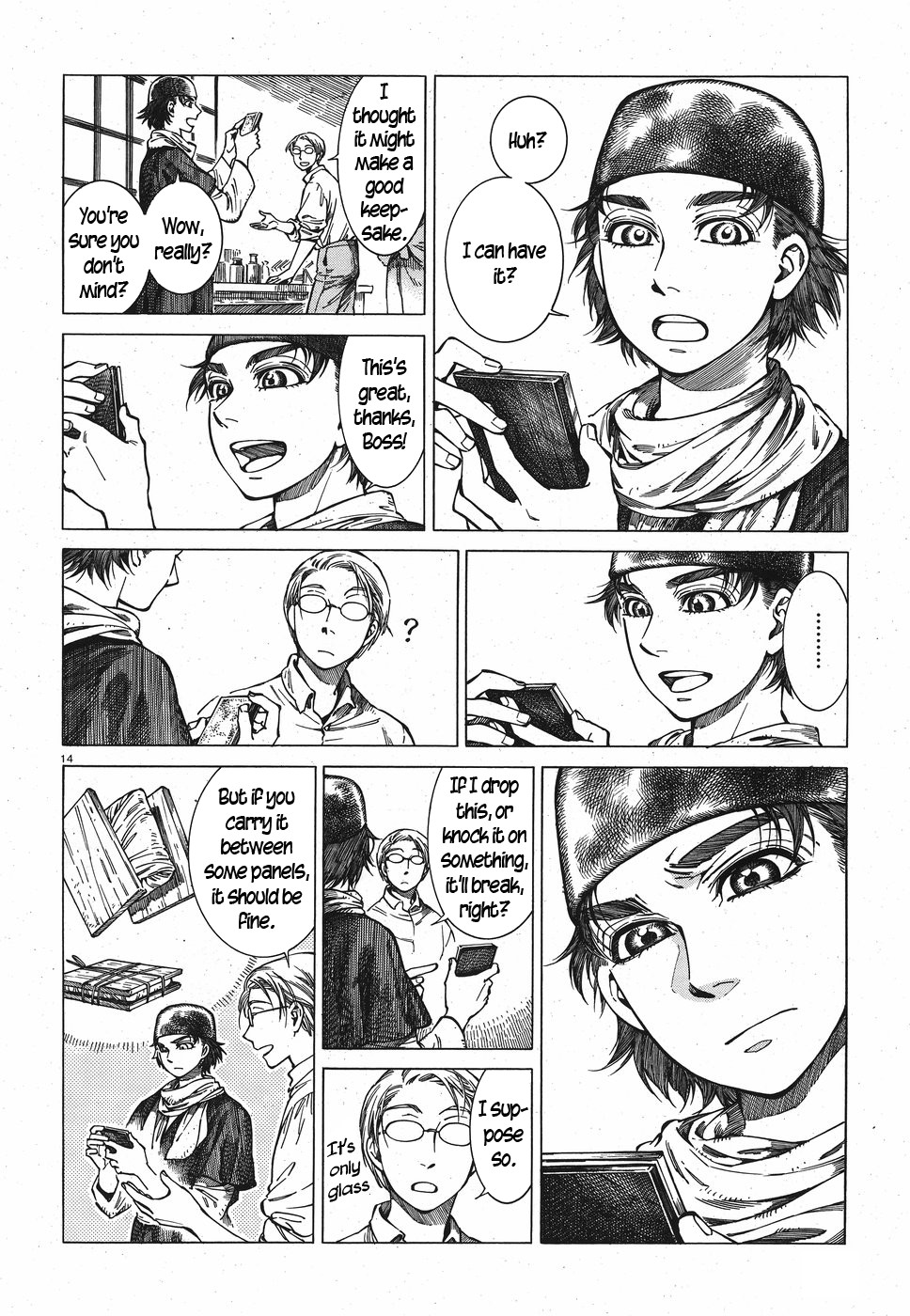 Otoyomegatari Chapter 82 page 14 - Chapter 82: The Pilgrim Returns