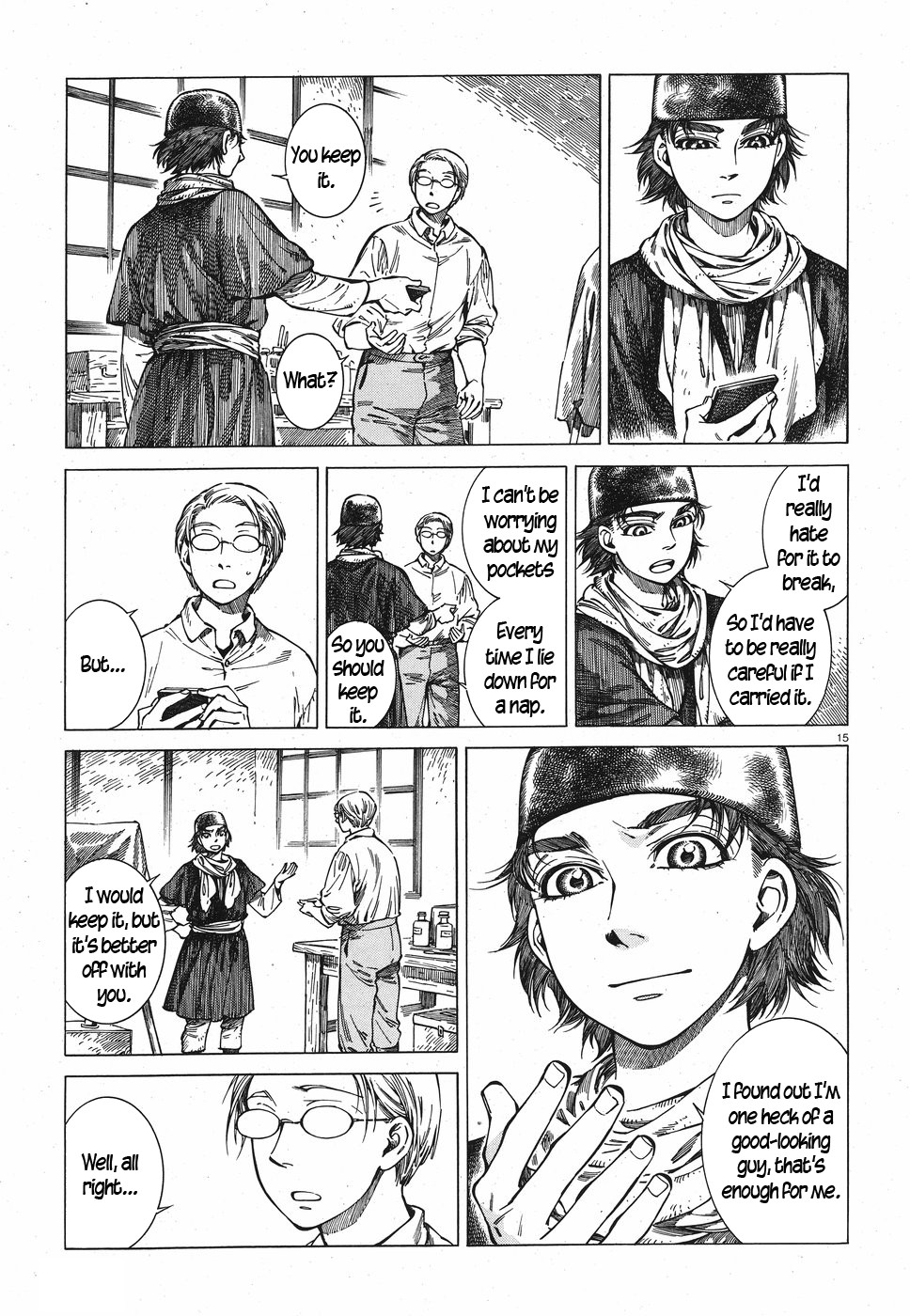 Otoyomegatari Chapter 82 page 15 - Chapter 82: The Pilgrim Returns