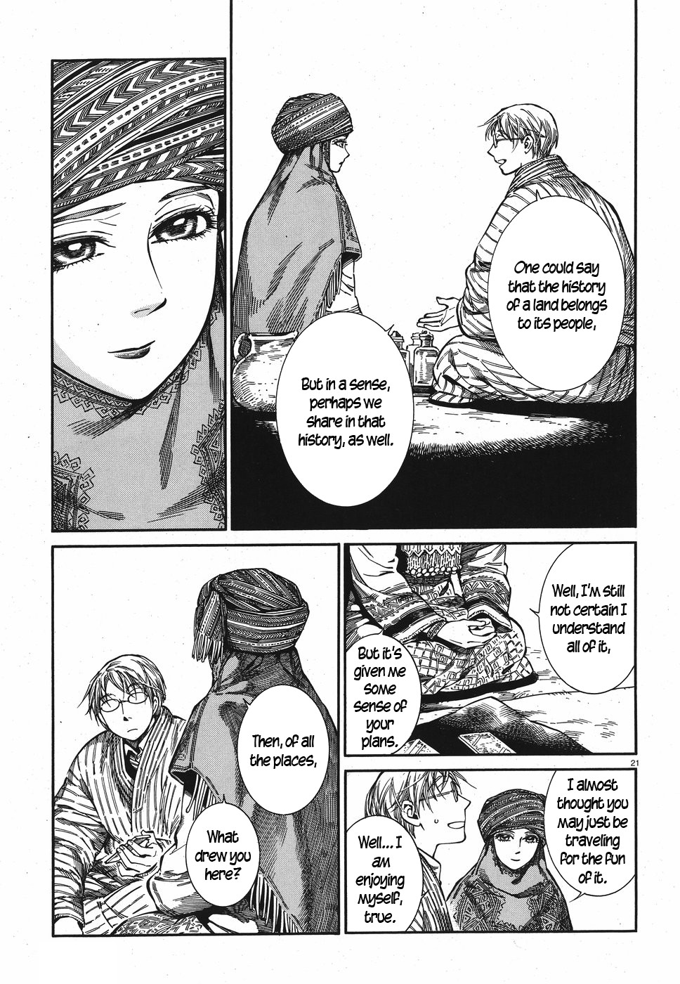 Otoyomegatari Chapter 82 page 21 - Chapter 82: The Pilgrim Returns