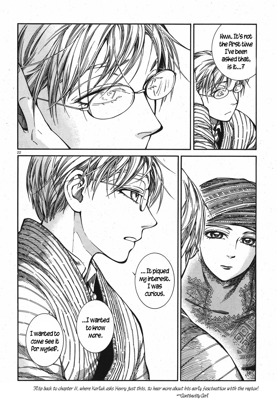 Otoyomegatari Chapter 82 page 22 - Chapter 82: The Pilgrim Returns