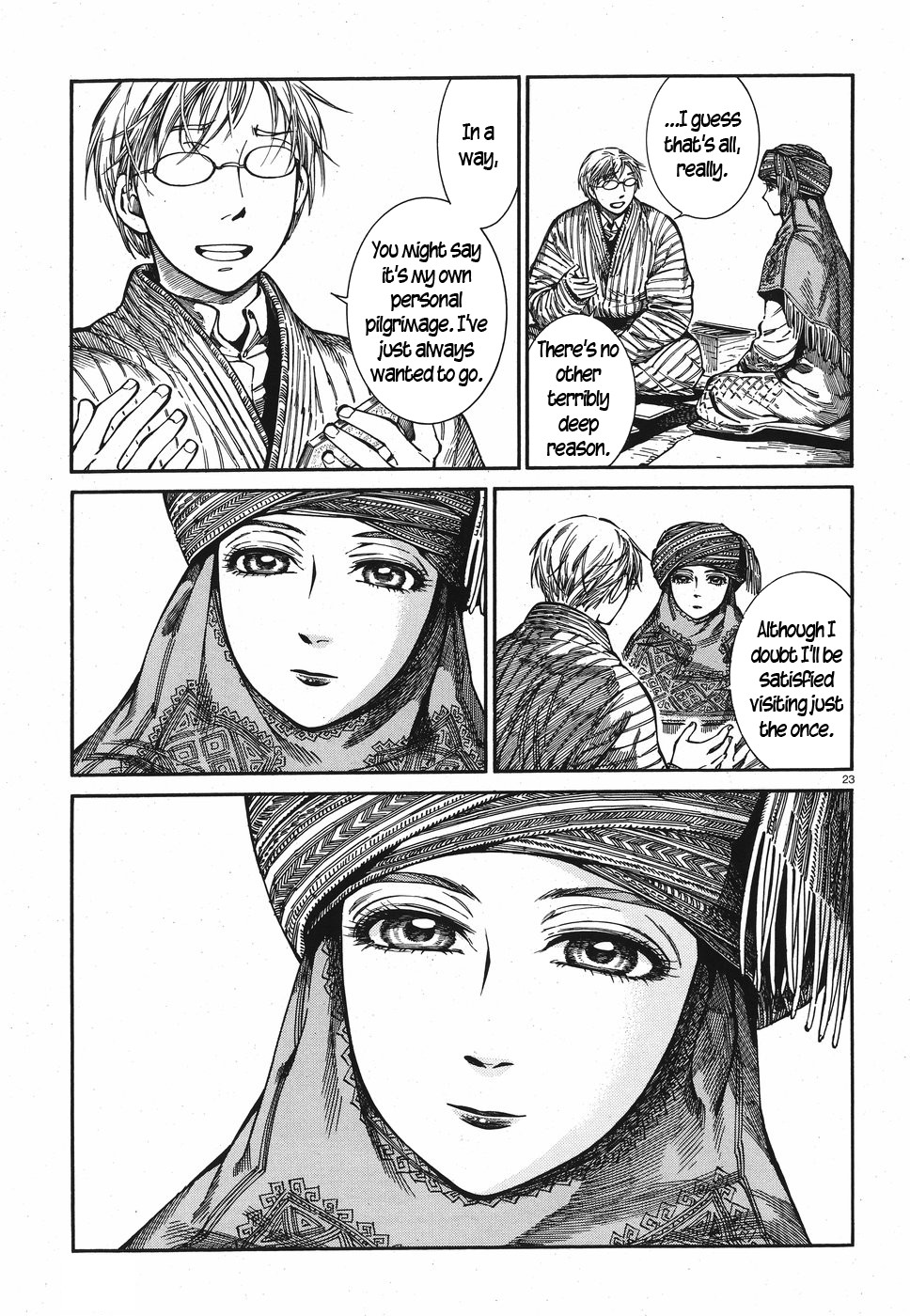 Otoyomegatari Chapter 82 page 23 - Chapter 82: The Pilgrim Returns