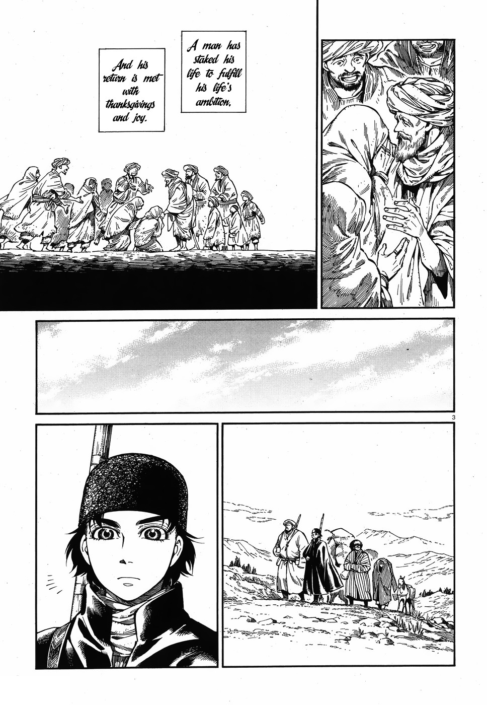 Otoyomegatari Chapter 82 page 3 - Chapter 82: The Pilgrim Returns