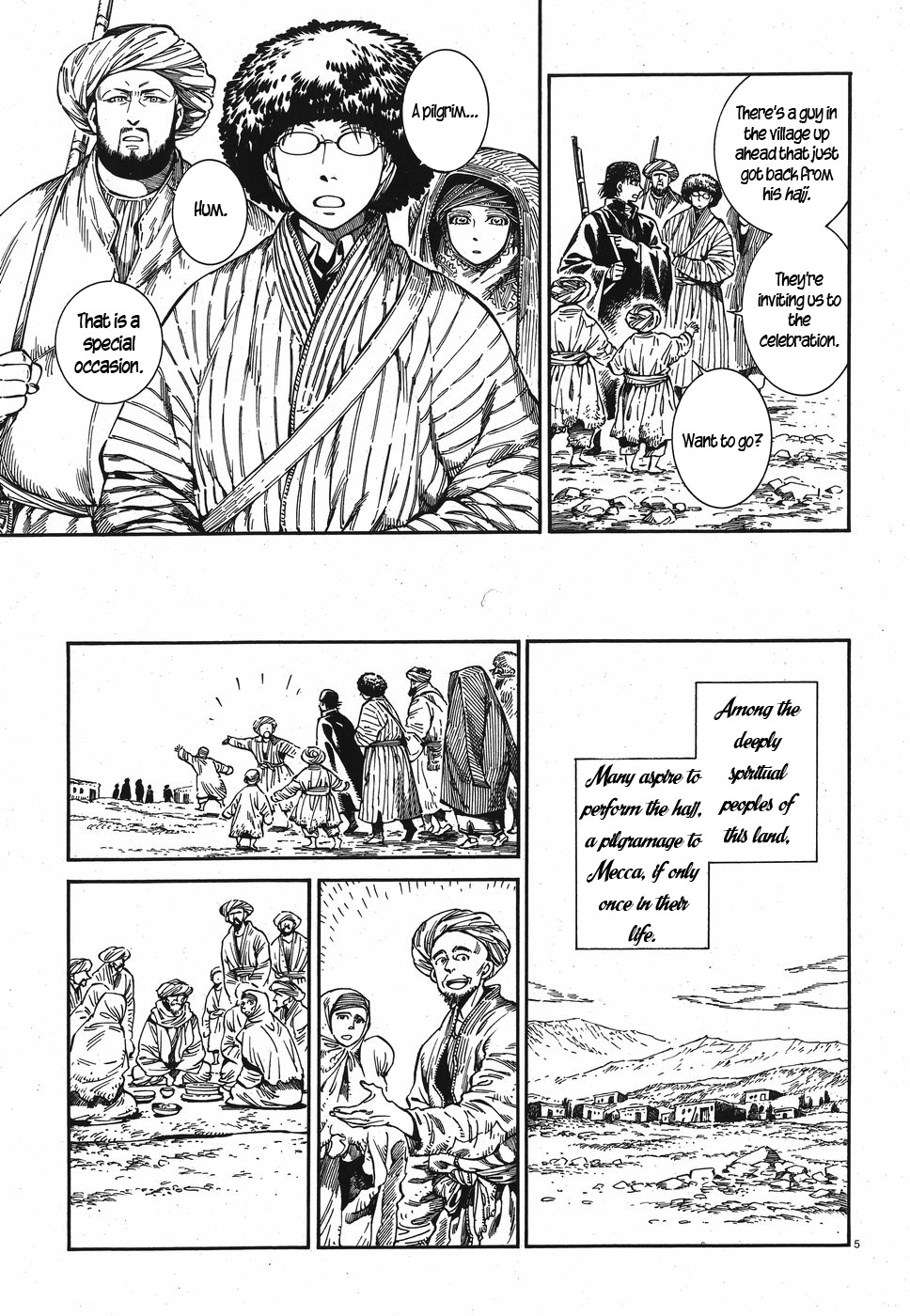 Otoyomegatari Chapter 82 page 5 - Chapter 82: The Pilgrim Returns