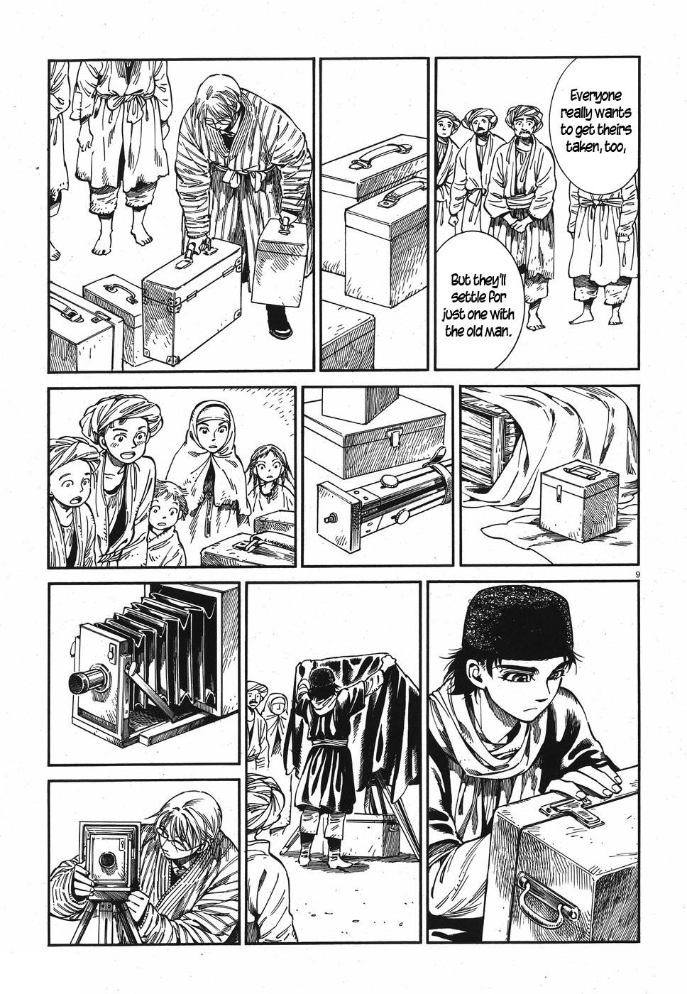 Otoyomegatari Chapter 82 page 9 - Chapter 82: The Pilgrim Returns