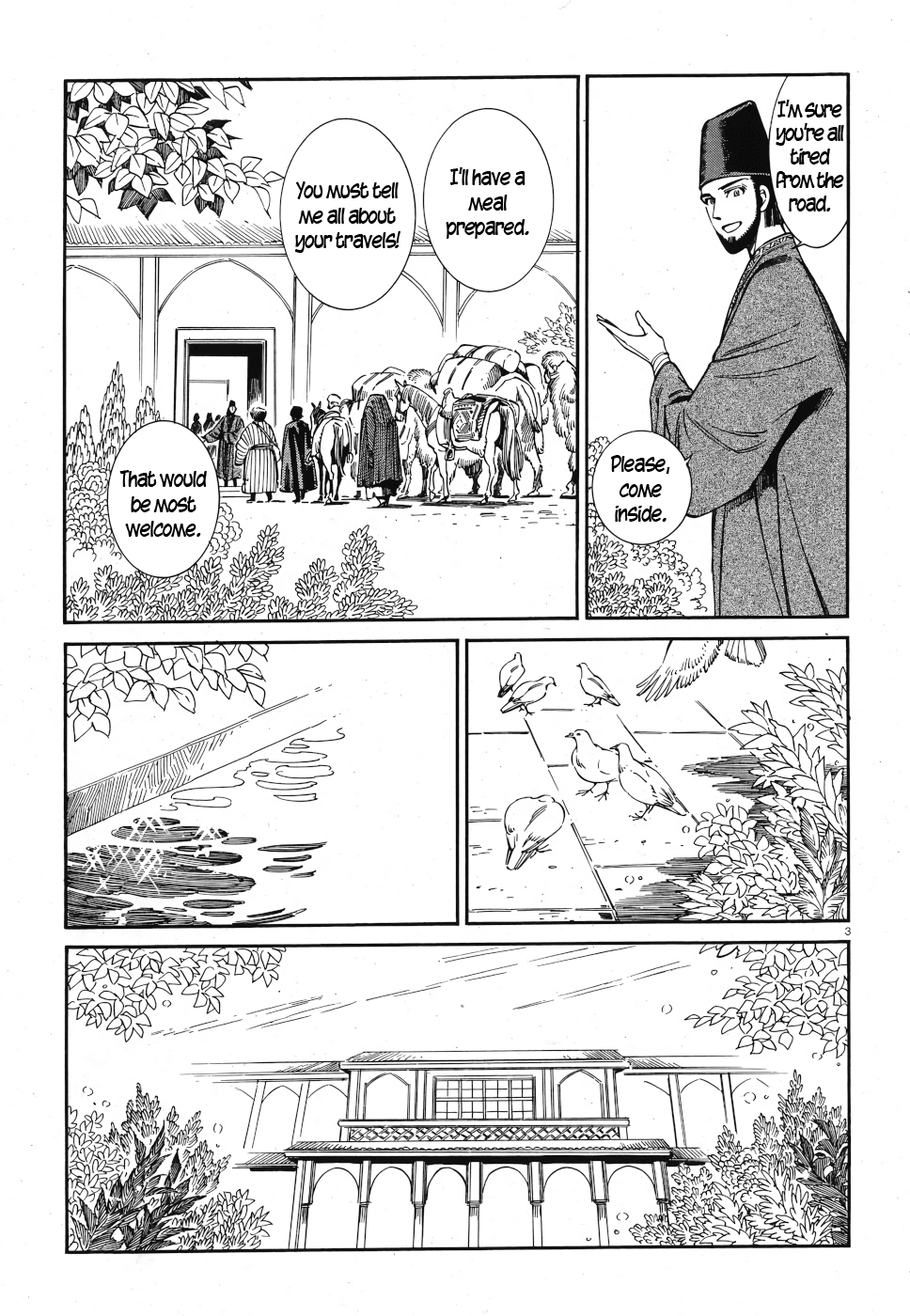 Otoyomegatari Chapter 83 page 3 - Chapter 83: Persian Nights