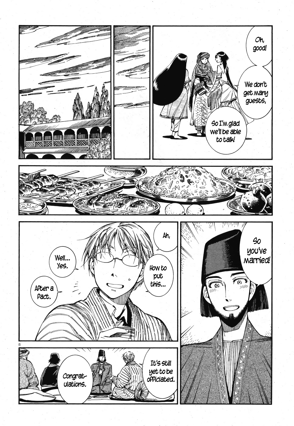 Otoyomegatari Chapter 83 page 7 - Chapter 83: Persian Nights