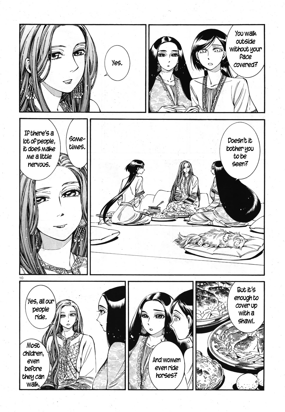 Otoyomegatari Chapter 83 page 9 - Chapter 83: Persian Nights