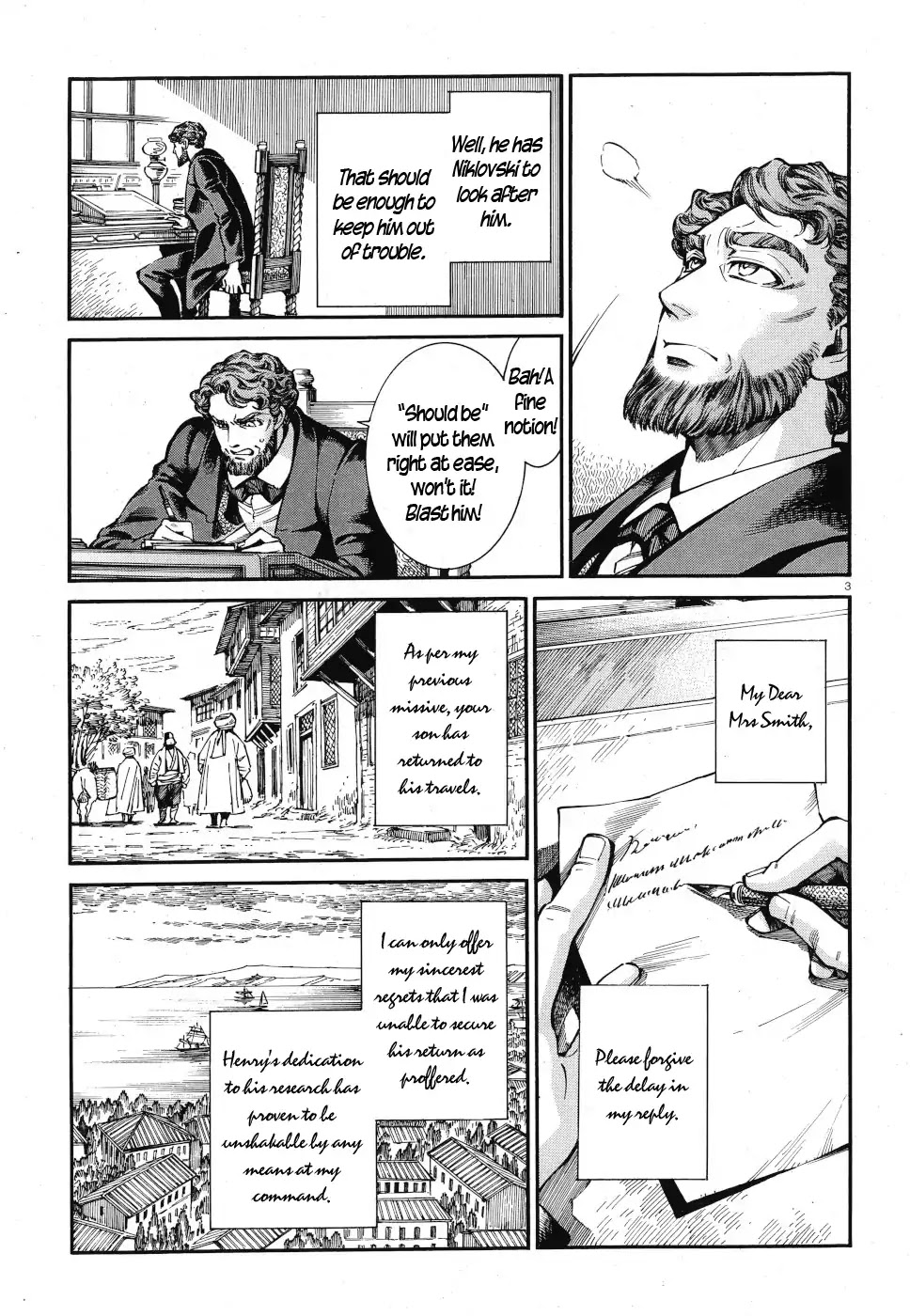 Otoyomegatari Chapter 84 page 3 - Chapter 84: A Letter