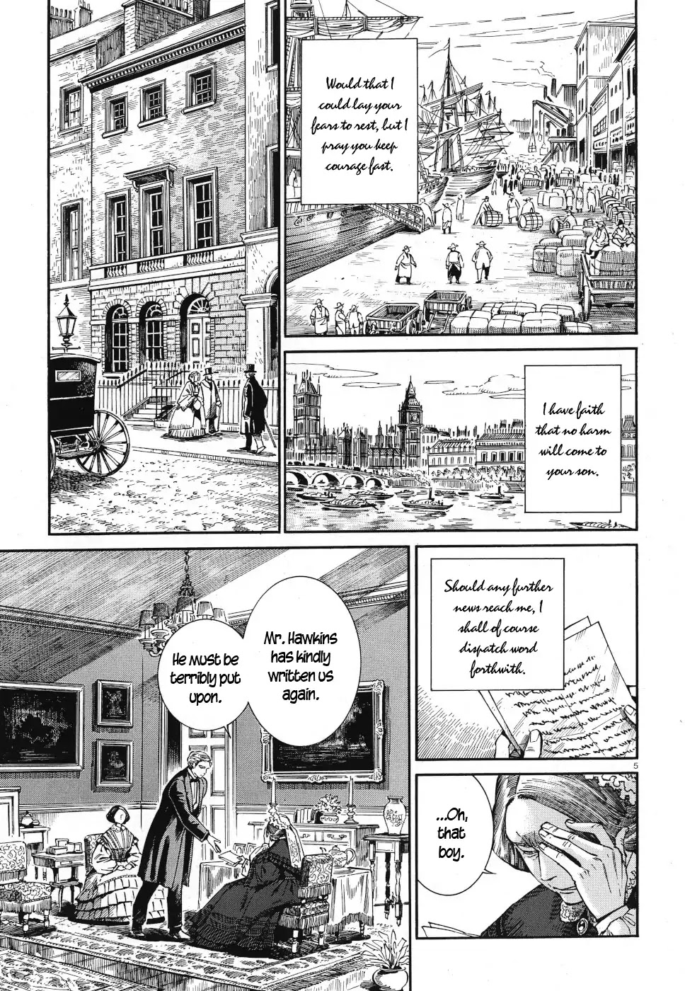 Otoyomegatari Chapter 84 page 5 - Chapter 84: A Letter