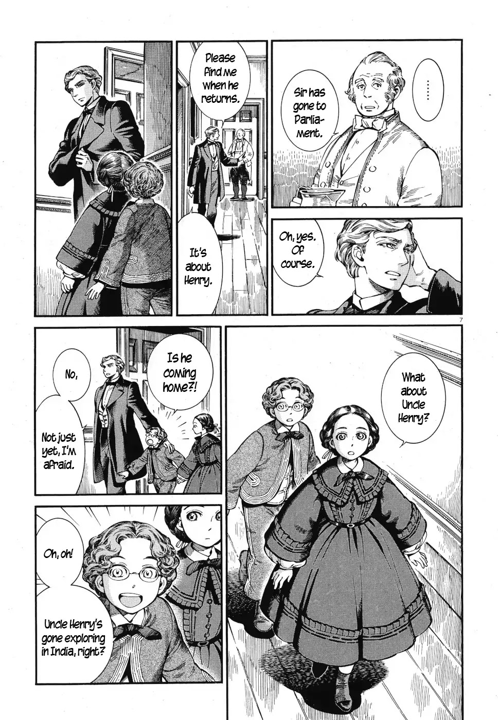 Otoyomegatari Chapter 84 page 7 - Chapter 84: A Letter