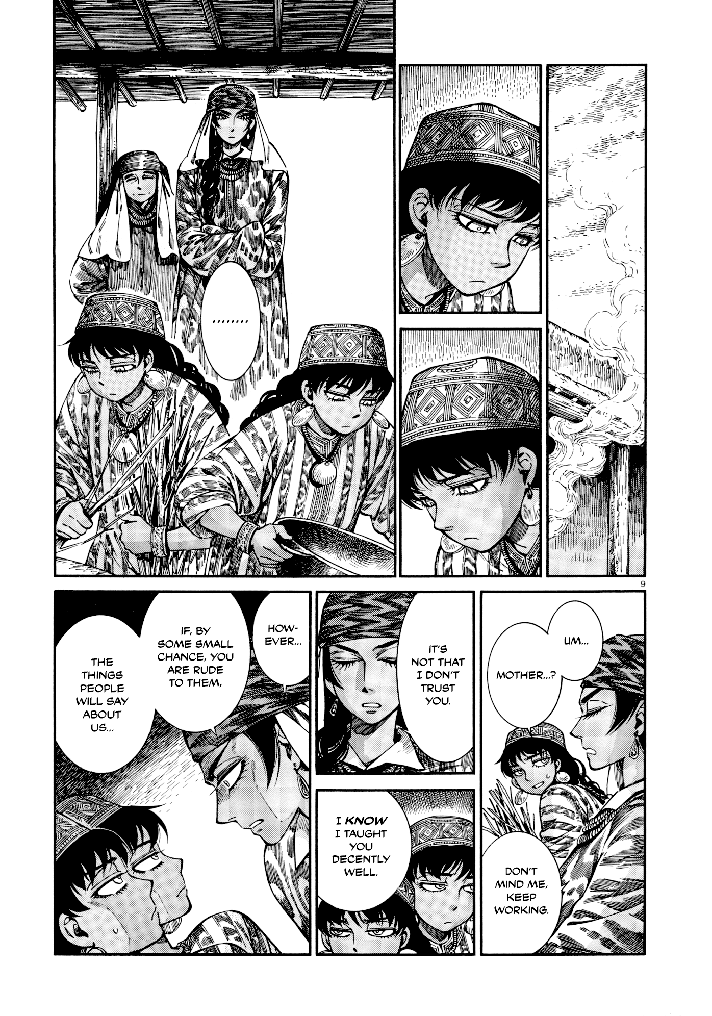 Otoyomegatari Chapter 88 page 9 - Chapter 88: Guests -Part 1-