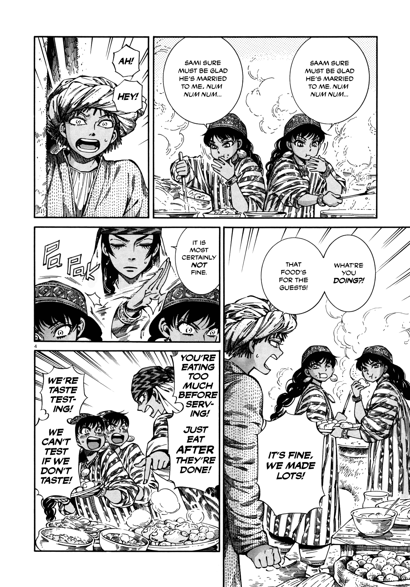 Otoyomegatari Chapter 89 page 4 - Chapter 89: Guests -Part 2-