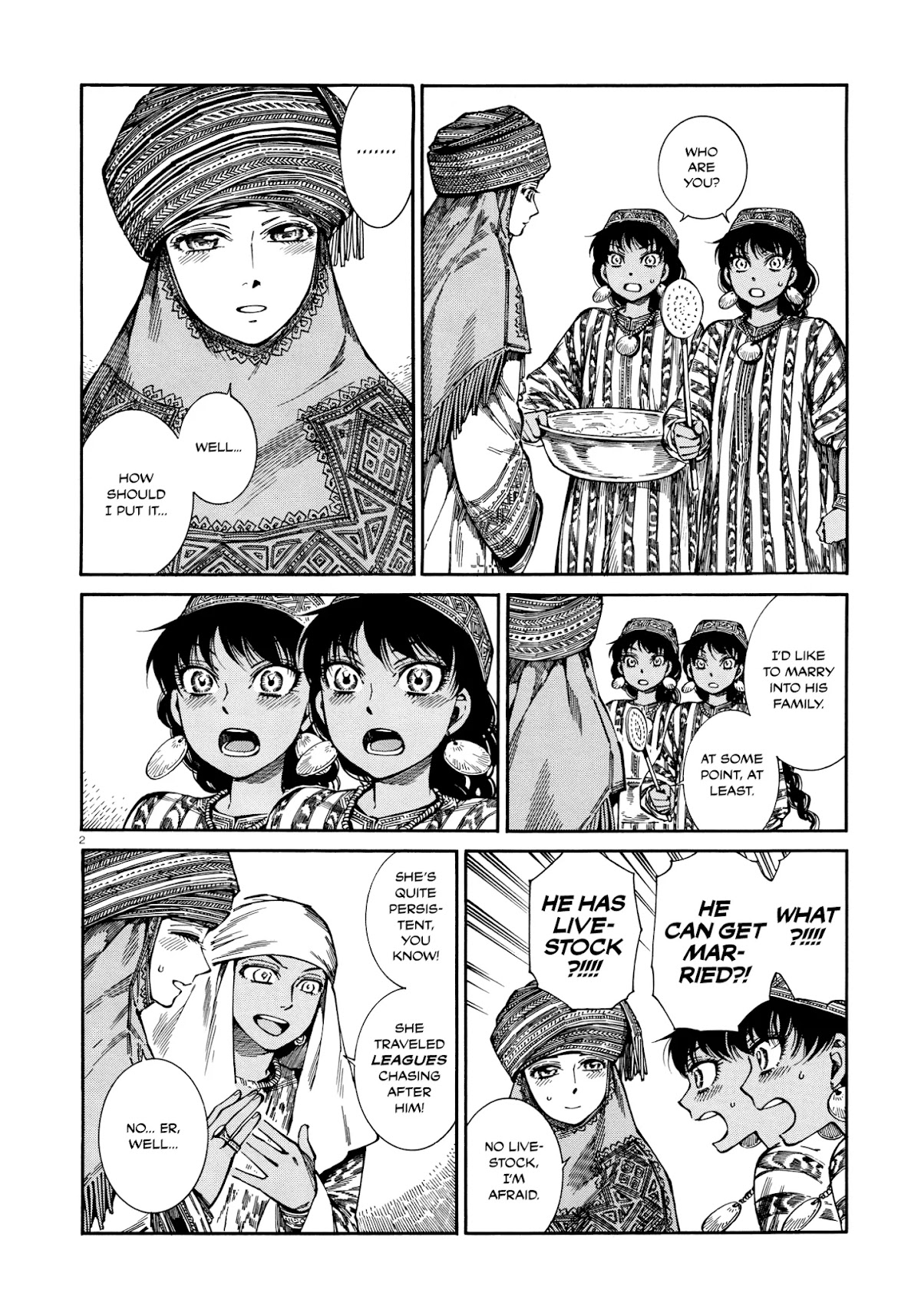 Otoyomegatari Chapter 90 page 2 - Chapter 90: Guests -Part 3-