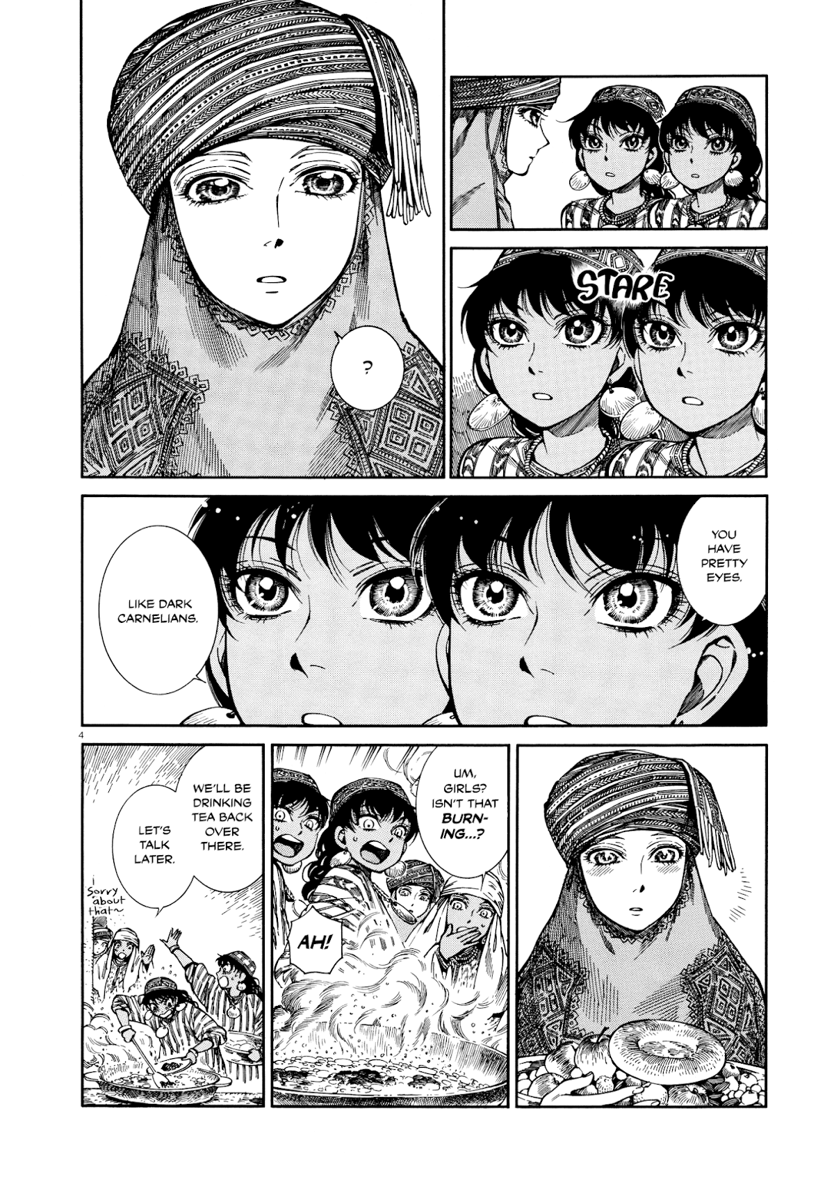 Otoyomegatari Chapter 90 page 4 - Chapter 90: Guests -Part 3-