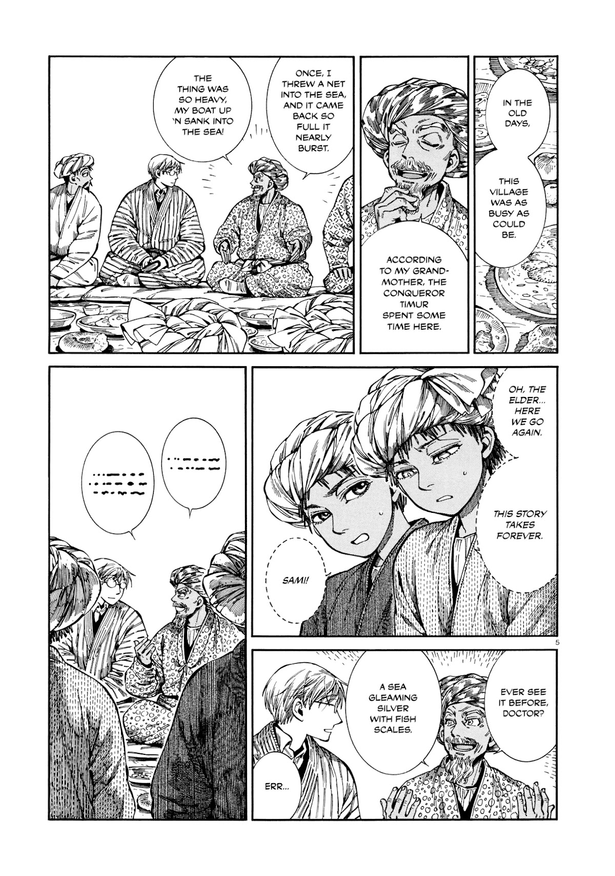 Otoyomegatari Chapter 90 page 5 - Chapter 90: Guests -Part 3-
