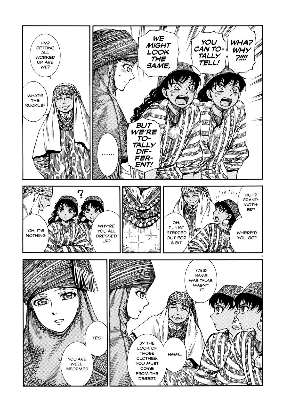 Otoyomegatari Chapter 90 page 7 - Chapter 90: Guests -Part 3-