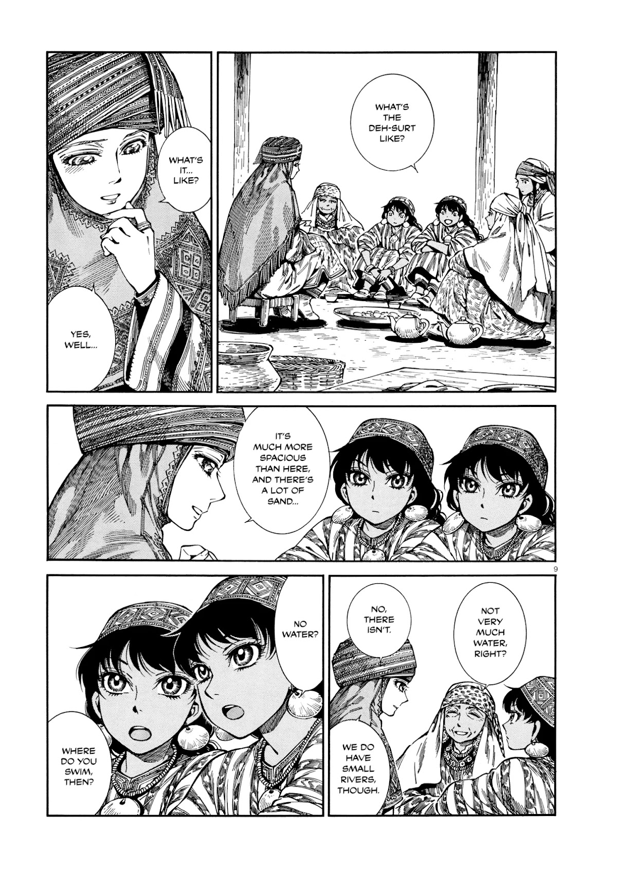 Otoyomegatari Chapter 90 page 9 - Chapter 90: Guests -Part 3-