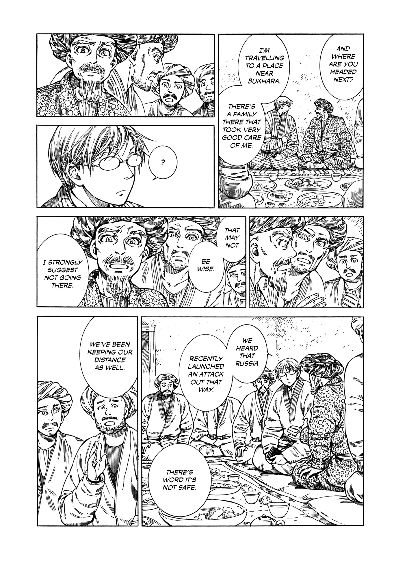 Otoyomegatari Chapter 92 page 4 - Chapter 92: Unease