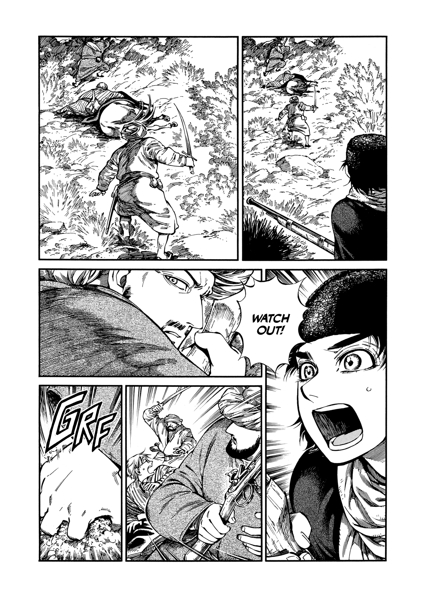 Otoyomegatari Chapter 93 page 13 - Chapter 93: Bandits
