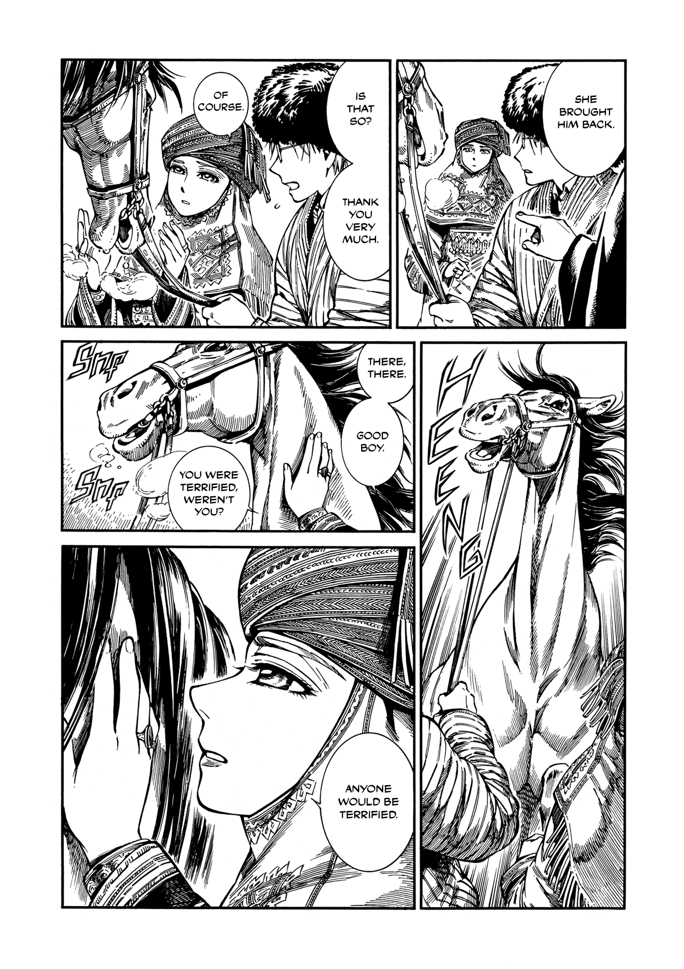 Otoyomegatari Chapter 93 page 23 - Chapter 93: Bandits