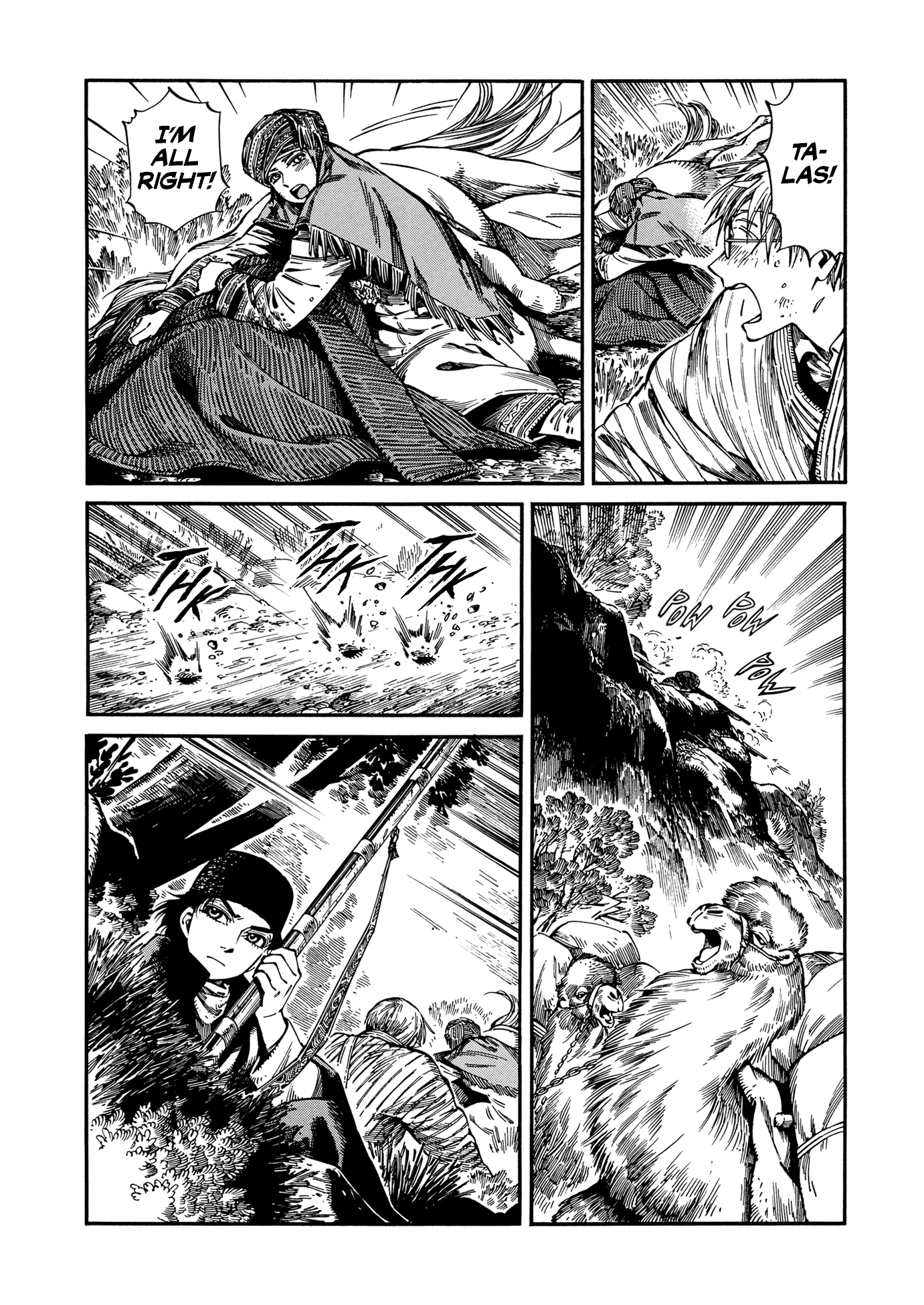 Otoyomegatari Chapter 93 page 5 - Chapter 93: Bandits