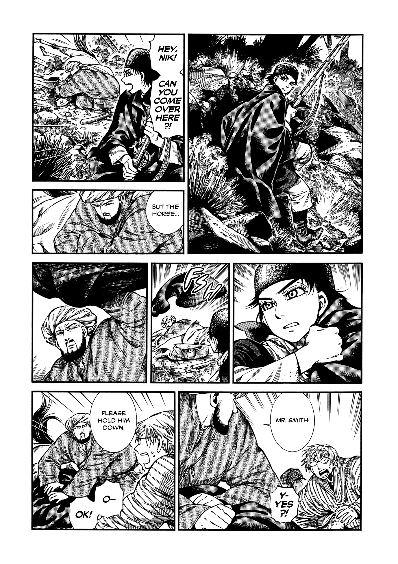 Otoyomegatari Chapter 93 page 6 - Chapter 93: Bandits