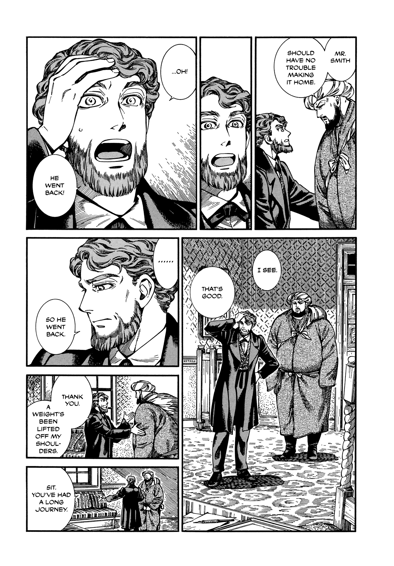 Otoyomegatari Chapter 96 page 11 - Chapter 96: Homeward-bound