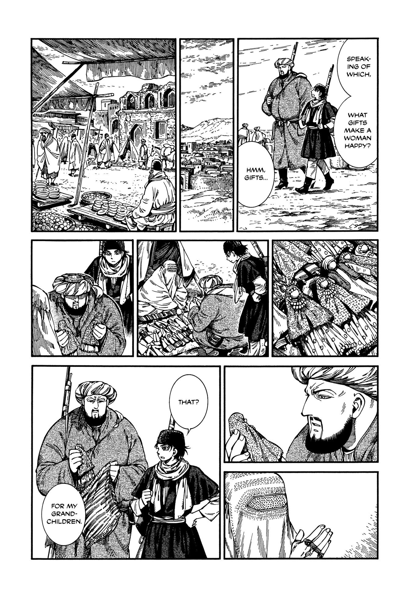 Otoyomegatari Chapter 96 page 3 - Chapter 96: Homeward-bound