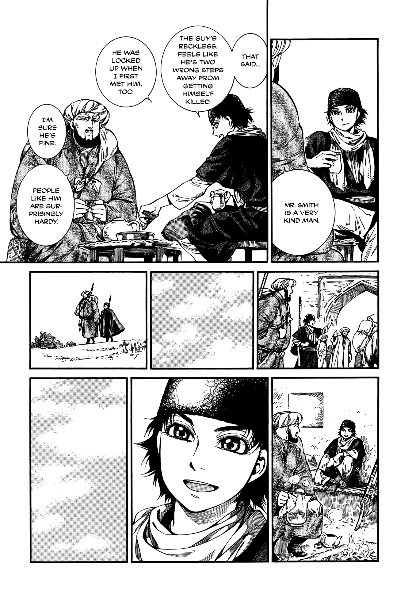 Otoyomegatari Chapter 96 page 7 - Chapter 96: Homeward-bound