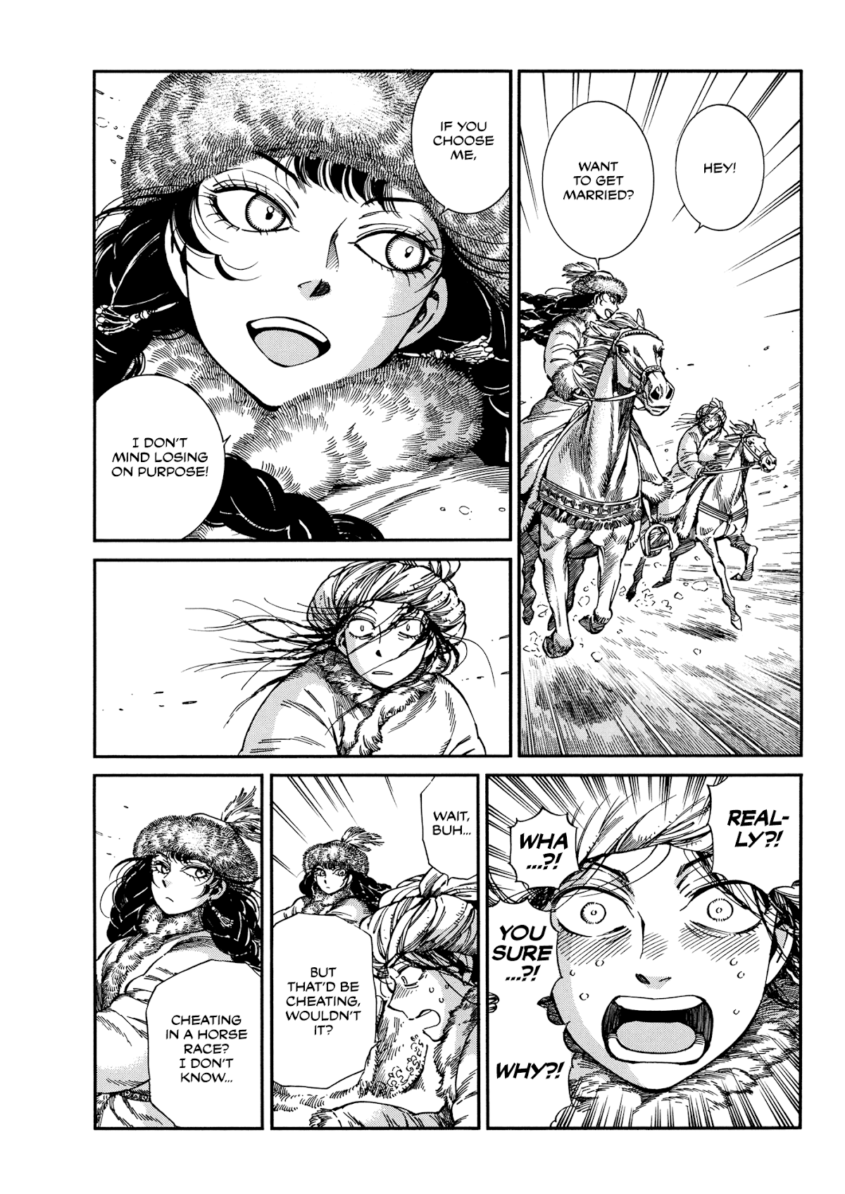 Otoyomegatari Chapter 99 page 20 - Chapter 99: Golden Ice
