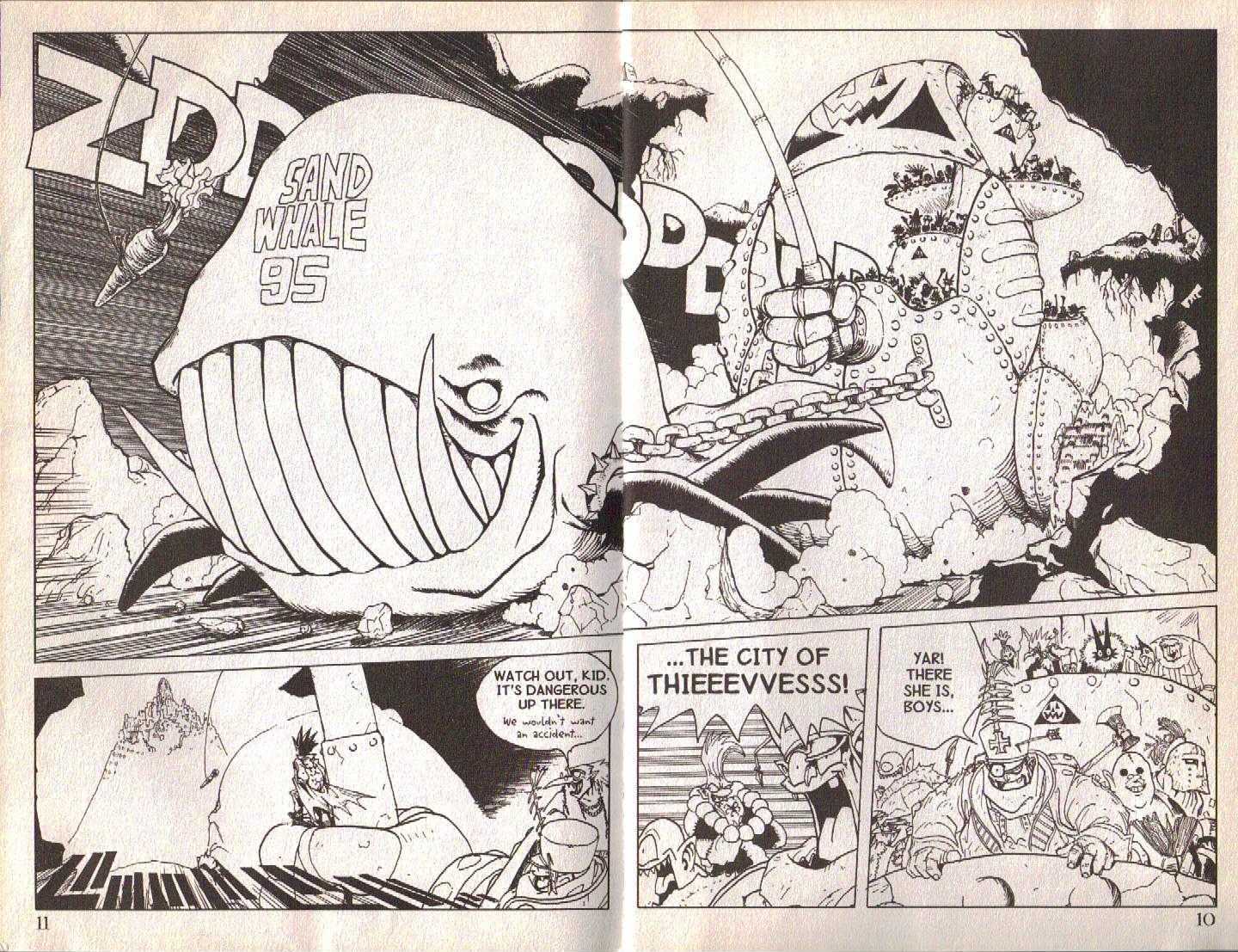 Ou Dorobou Jing Chapter 1 page 8 - Chapter 1 : 1st Shot -- In the City of Thieves