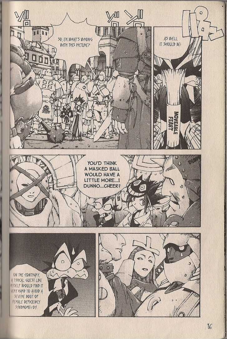 Ou Dorobou Jing Chapter 19 page 16 - Chapter 19 : 19th Shot Zaza's Masquerade