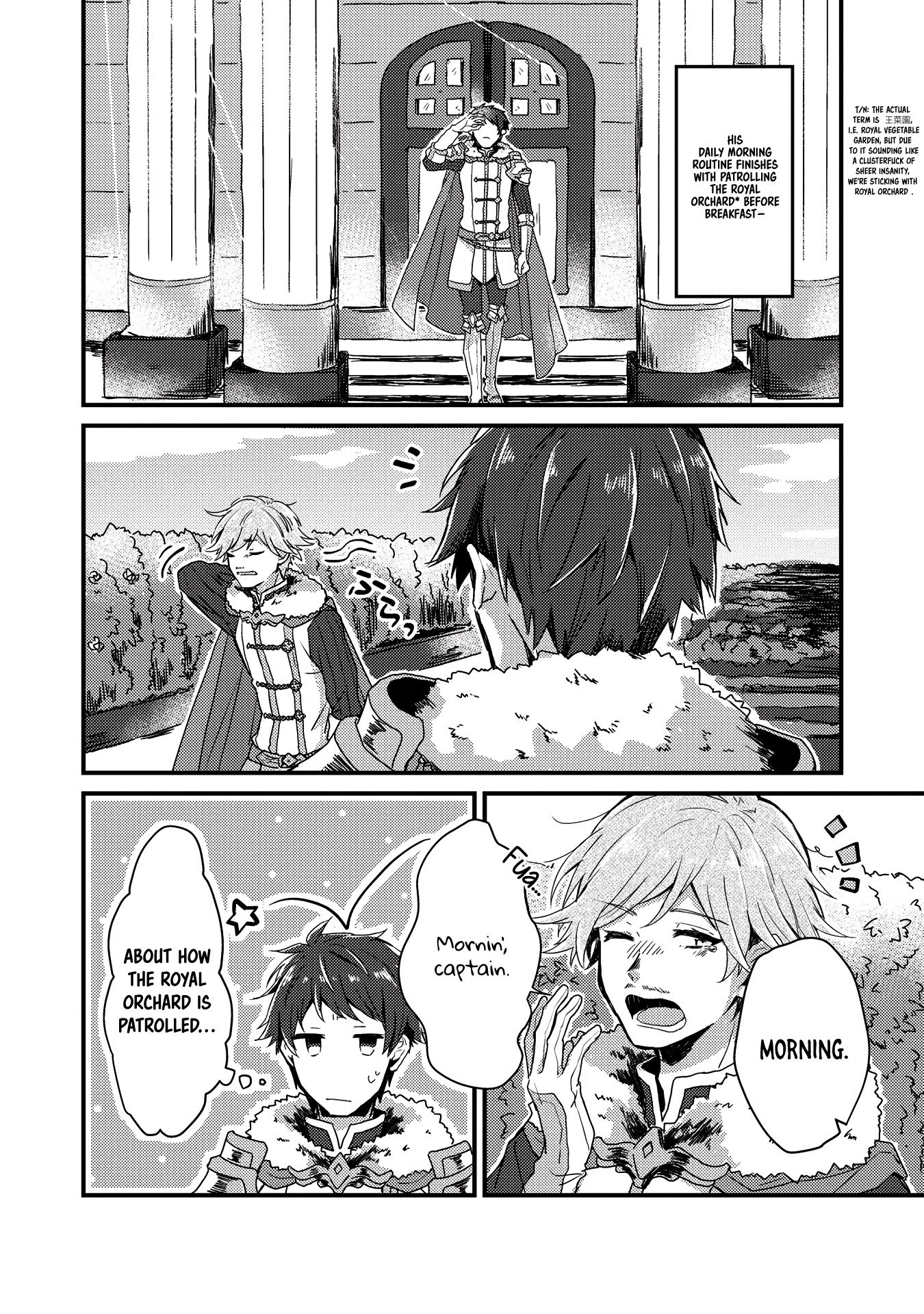 “Ou no Saien” no Kishi to, “Yasai” no Ojou-sama Chapter 1 page 2 - Chapter 1
