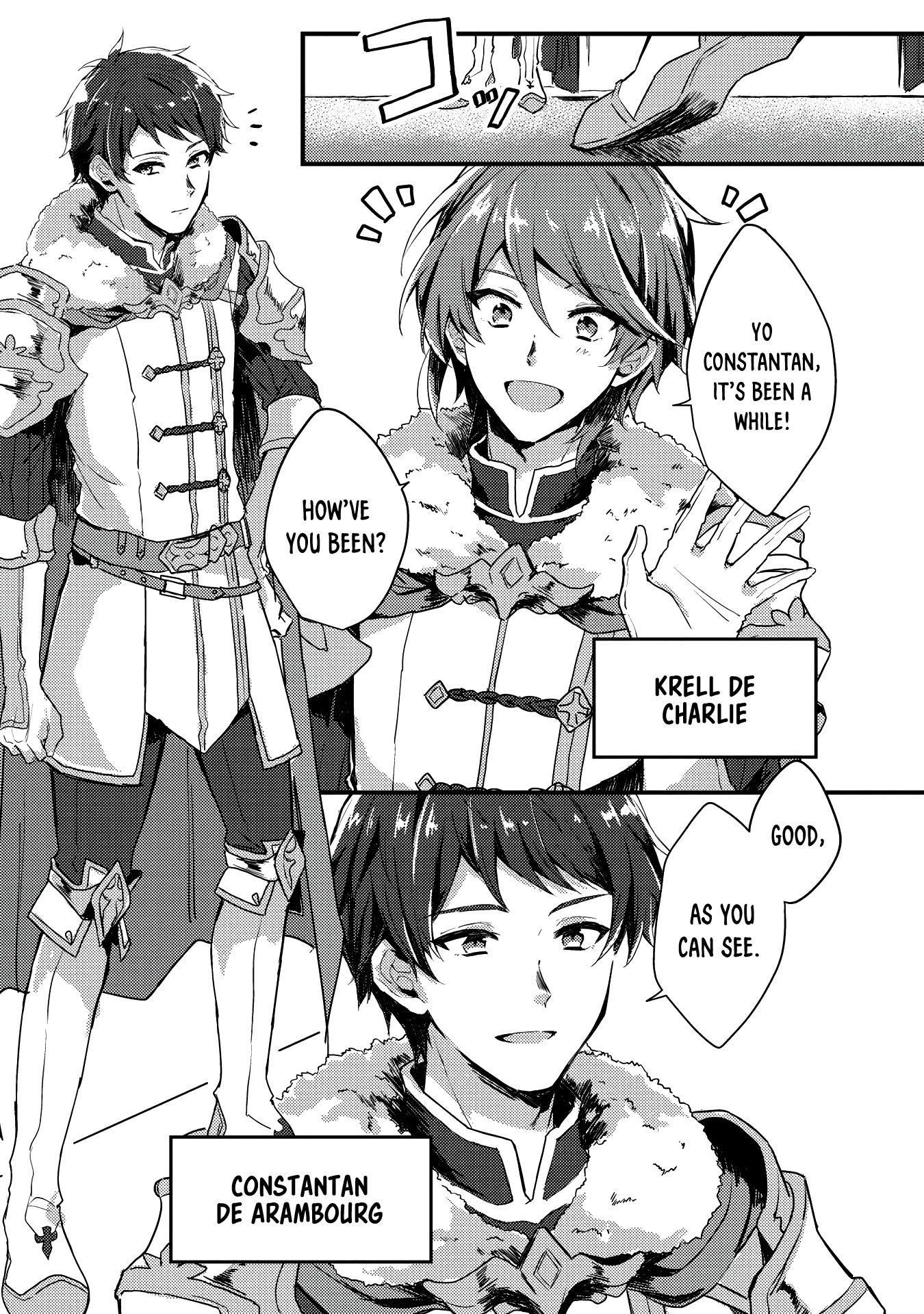 “Ou no Saien” no Kishi to, “Yasai” no Ojou-sama Chapter 1 page 8 - Chapter 1
