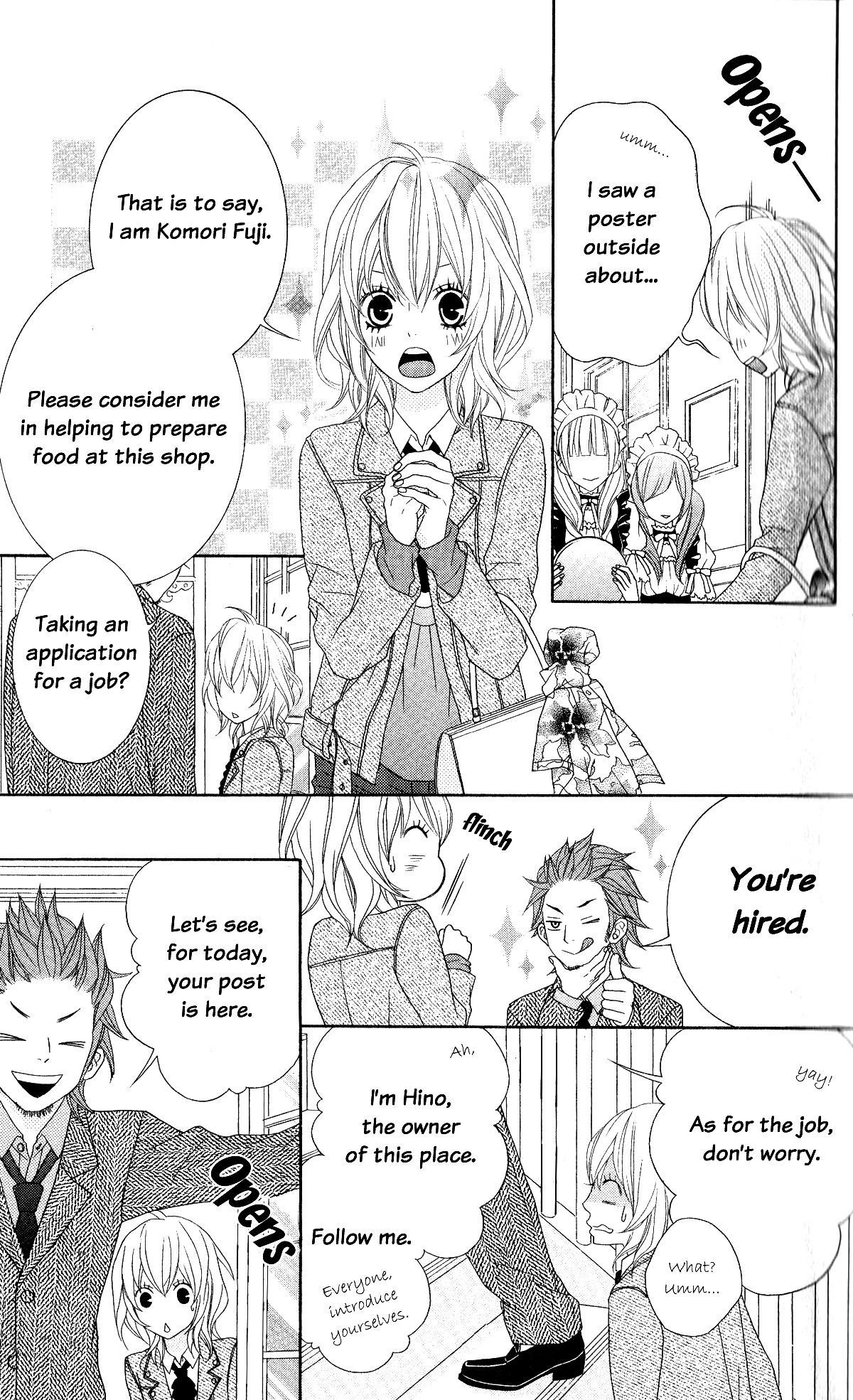 Ou-sama wa Shitsuji-sama Chapter 1 page 4 - Chapter 1