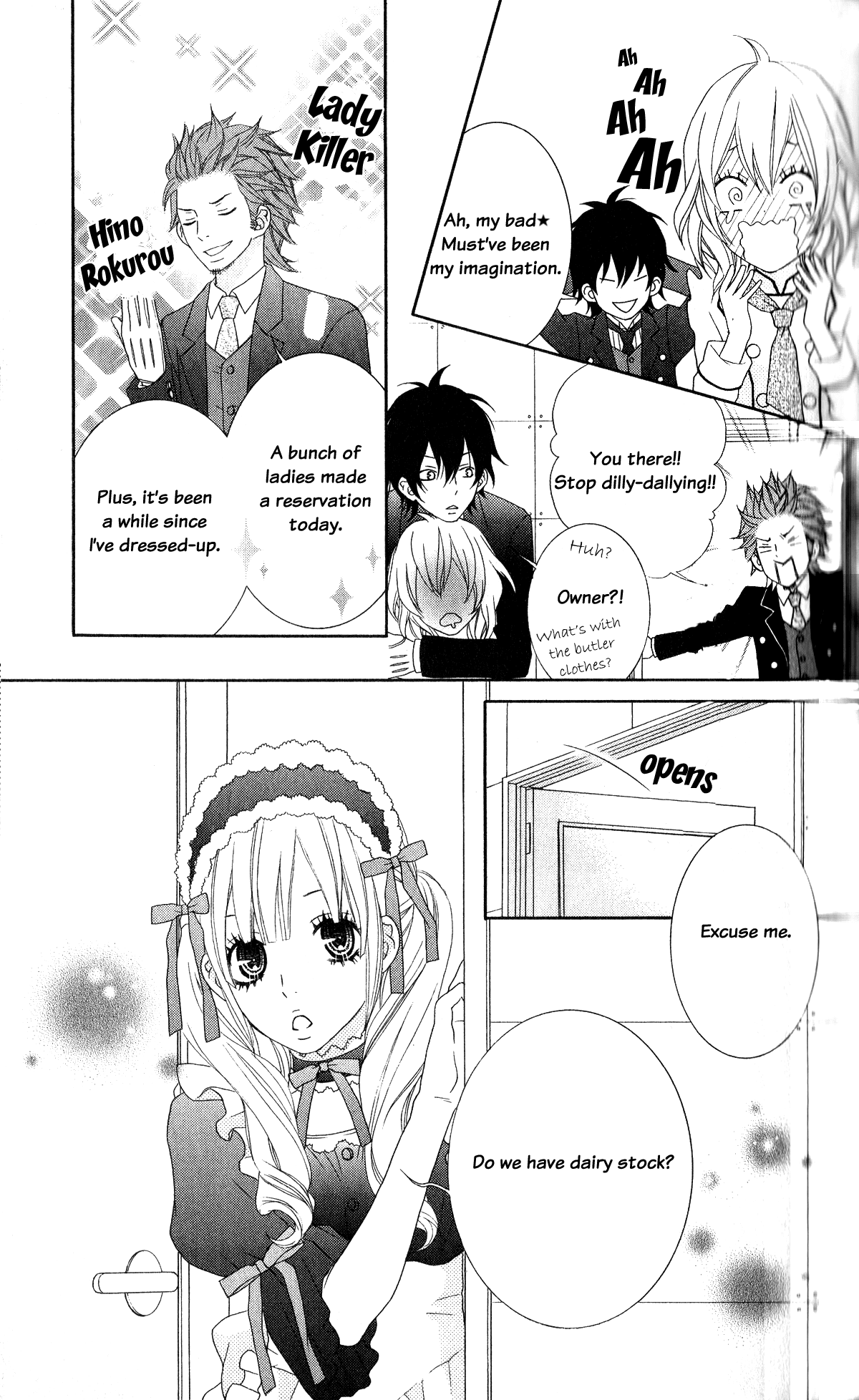 Ou-sama wa Shitsuji-sama Chapter 2 page 6 - Chapter 2