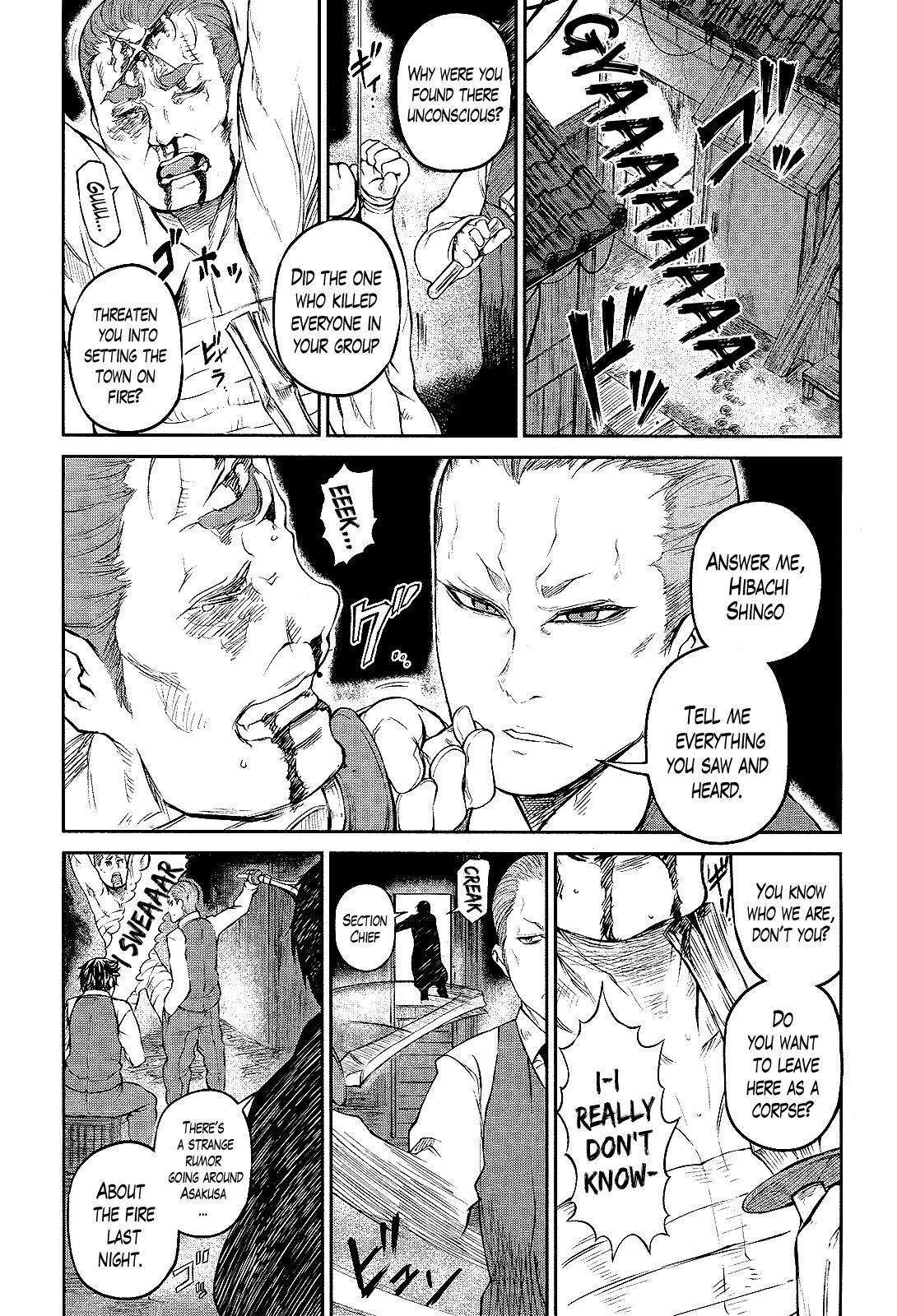 Oudou Rakudo no Vigilante Chapter 2 page 5 - Chapter 2: The Special Higher Police and the Information Dealer